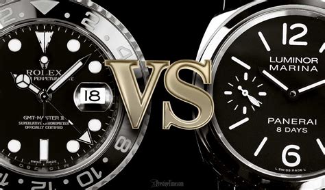 meglio panerai o rolex|Rolex vs Panerai.